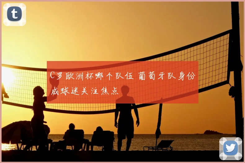 C罗欧洲杯哪个队伍 葡萄牙队身份成球迷关注焦点
